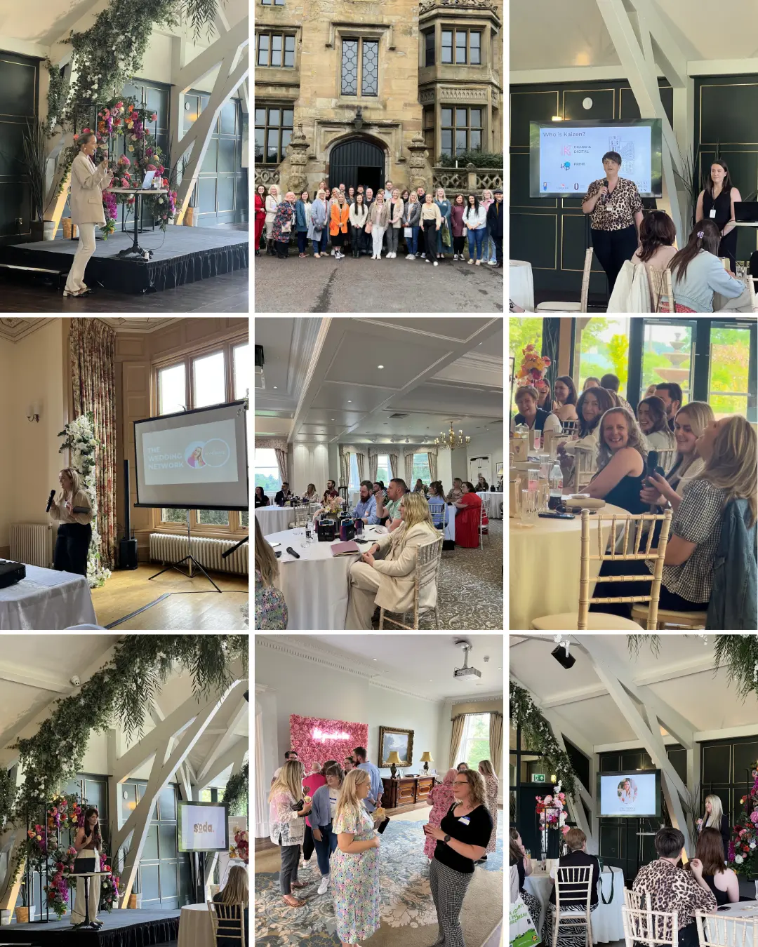 Guests, talks and settings at Wedding Network events