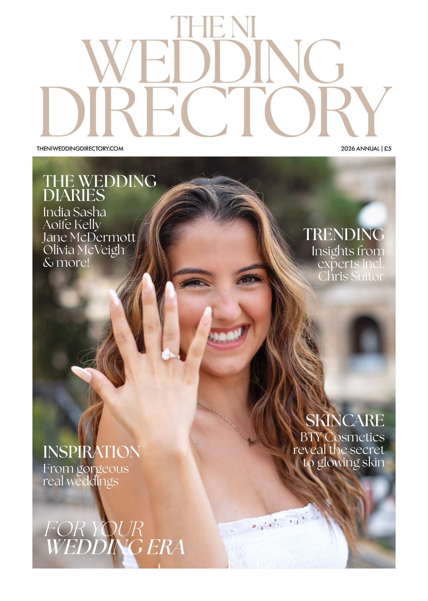 The NI Wedding Directory 2026 annual magazine cover